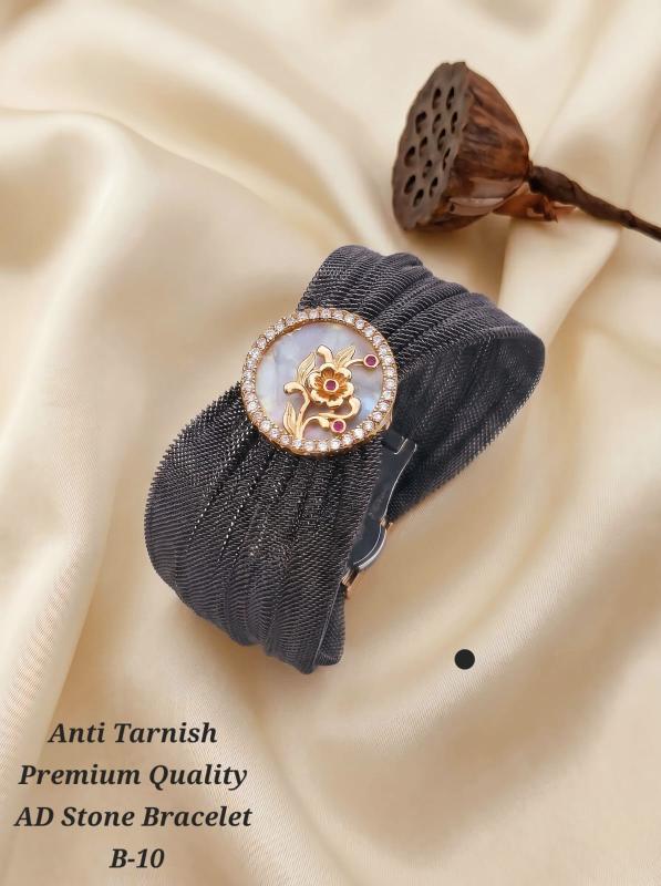 Anti tranish premium quality ad stone bracelet B 10 Affordable designer imitation jewellery